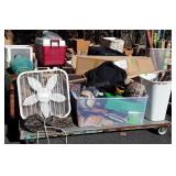 Skid with friends, chains, balls, Rockets,