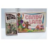 Board games, includes Candy Land and unopened