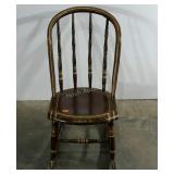 Painted rocking chair, 15" to seat