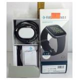 Fitbit versa 2 smart watch, works with charger
