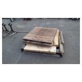 Old Barn Wood Half Stall Doors, couple newer