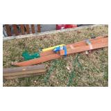 Swing Set Frame, wood made, unassembled, plus two