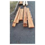 13-Cherry Lumber Boards, 4-9" wide from about