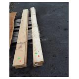 5-Pine Boards, two are 2x8x8ft, three are