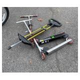 3pc Toy Lot, PoGo Stick, and 2 Scooters