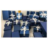 40 jewelry boxes assorted sizes