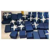 30 jewelry boxes assorted sizes