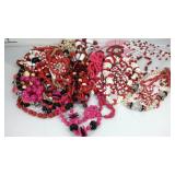 Beaded costume jewelry