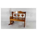 Pine child size rocker