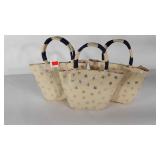 Three stars and stripes purses