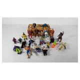 Toys, action figures,  various characters,  sizes