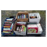 Skid lot, Books, novels, reference, textbooks,
