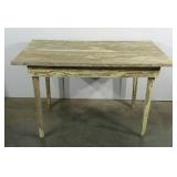 Chippy paint farm table, 48 x 28 x 30