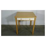 Square table, drawers on both sides, 30 x 30 x