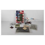 Military toys and collectibles,  model pieces,