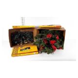 Christmas holiday lights, several strings and