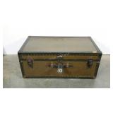 Foot locker style storage trunk, 31 x 17 x 13,