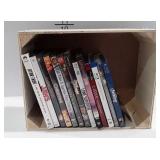 DVDs, includes Jaws, Christine, We Were Soldiers,