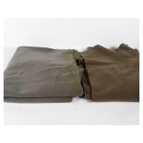 Two wool military blankets