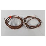 Coils of copper tubing