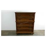 Bassett chest on chest dresser, 5 drawers