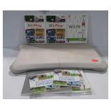 Video games, Wii balance board, Wii play game,