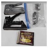 Tools, includes staple guns, arrow staples, and