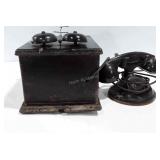 Rotary phone with ringer box