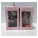 Barbie, Two 1998 Holiday Barbie 4" decoupage