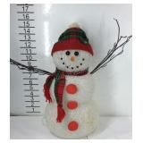 Christmas decor, light up snowman needs batteries