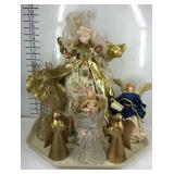 Angel decor and figurines
