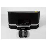 Sirius XM satellite radio, docking station and