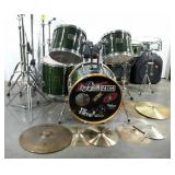 Pearl Export Series drum kit, includes two seats,