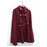 Nurses Cape with AEMC logo, missing button and