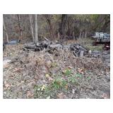 Huge Pile of Cut Firewood, hardwood ash, oak I