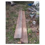 Two Pine Pressure Treated Boards, 2x12x10ft long.