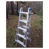 Werner Multi Position Aluminum Ladder System,