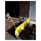 7.5ft Snow Plow Blade, No other Mounting Brackets