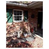 Gardening Accessories lot includes Planter, door