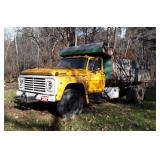 1971 Ford F-600 Dump Truck. NOTE WILL HAVE T