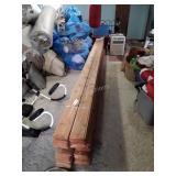Cedar Tongue and Groove Flooring, 5" wide x 14ft