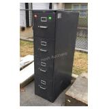 Hon 4 Drawer File Cabinet, letter size, no lock