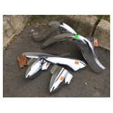 4pc Vintage Automotive Chrome Accessories. Unsure