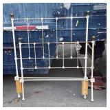 Early iron Headboard and footboard only