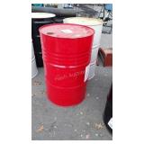 Two Metal 55 gallon Drums