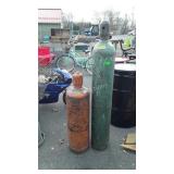 2 Shop Tanks, Acetylene and Oxygen