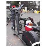 Pro Form 485e Exercise Rower, puncture on plastic