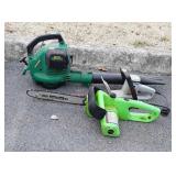 Lawn Power tools, gas blower, Electric 18" hedge