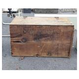 Advertising Shipping Crate from Sears Roebuck and