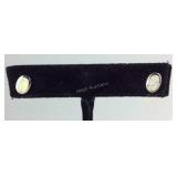 Sterling silver lab opal stud earrings 5.5x8mm